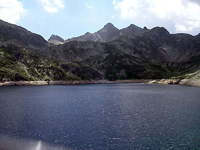 Le lac d'Artouste du barrage