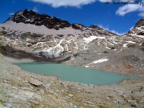 Lac des sources inférieures et le sommet de Levanna Orientale (3556 m)- © Patrice Roatta