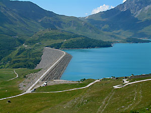 Le barrage du Mont-Cenis