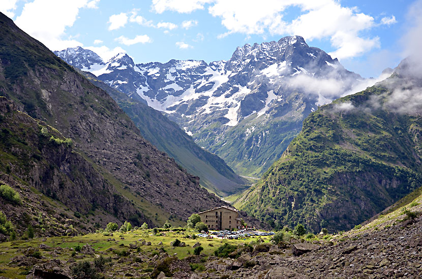 Refuge du Gioberney et le Sirac