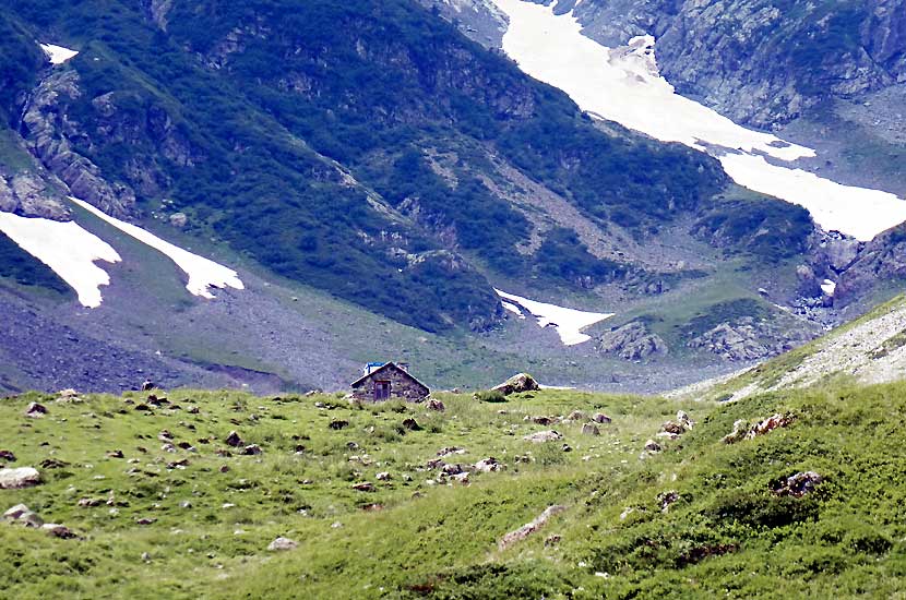 La cabane de l'Aup - 1650 m