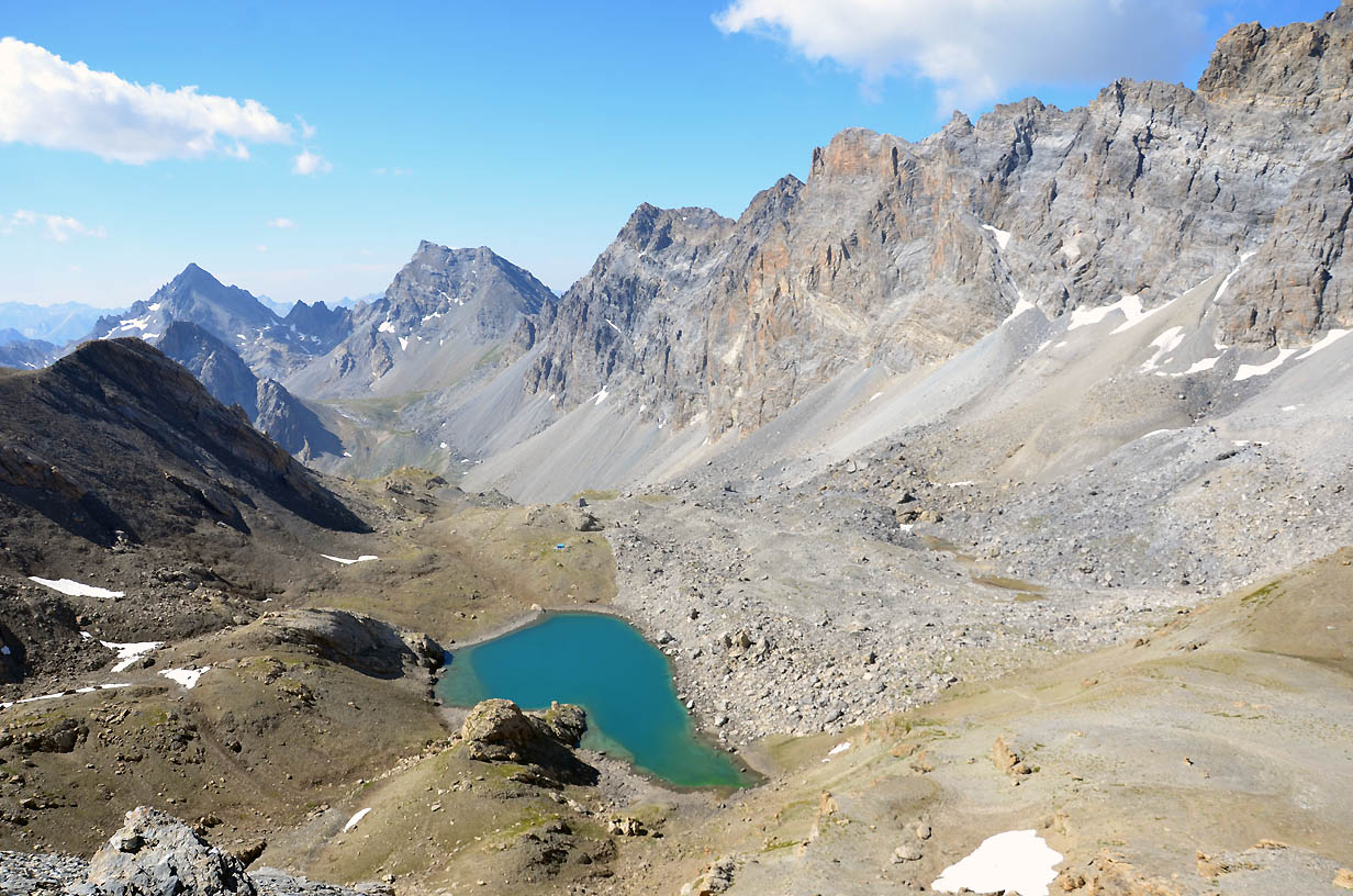 Le versant Italien et le lago del vallonasso di Stroppia | Jausiers 2017
