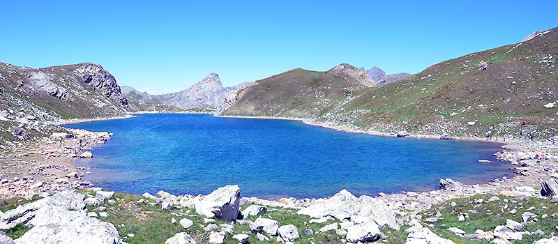 Lac du Marinet - massif de Chambeyron - Vallée de l'Ubaye