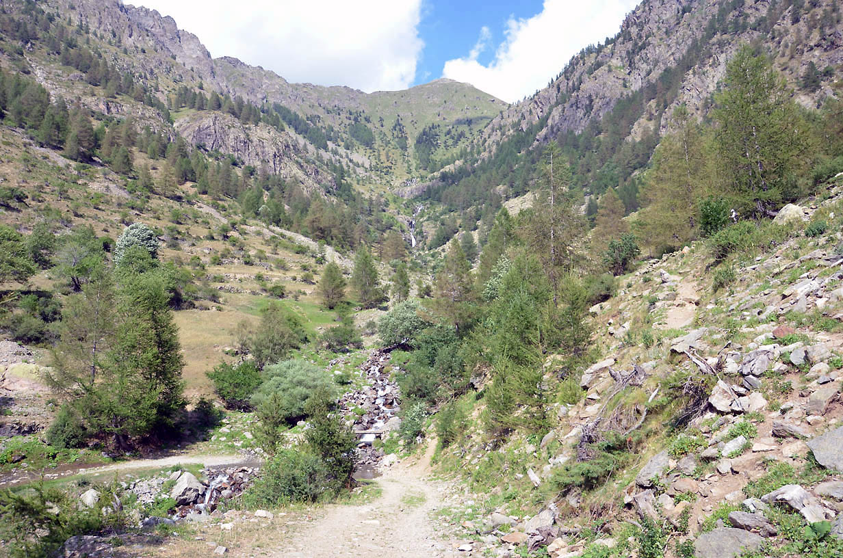 Retour à la voiture le long du torrent des Vens | Jausiers 2017