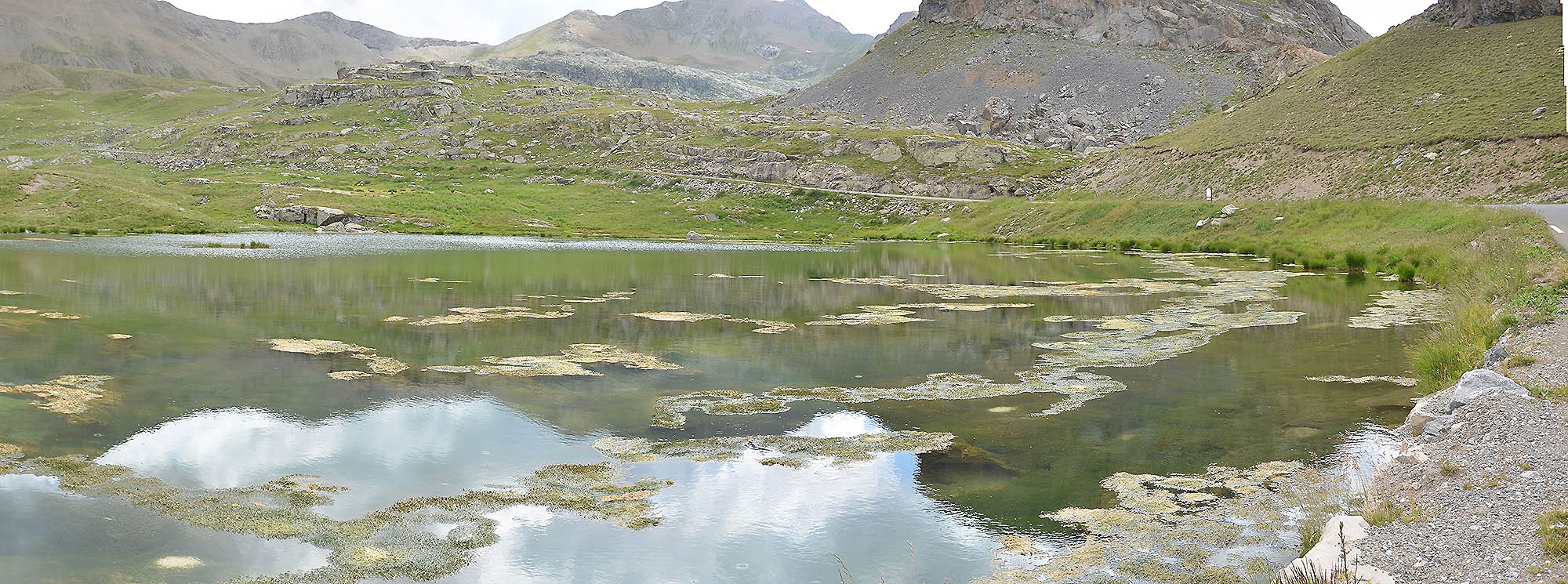 Sur le retour, un arrêt au lac des Eissaupres - Jausier 2017 - Balades en famille