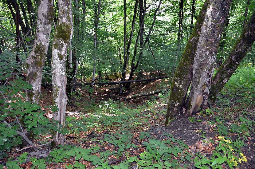 Le pseudo sentier du pigeonnier