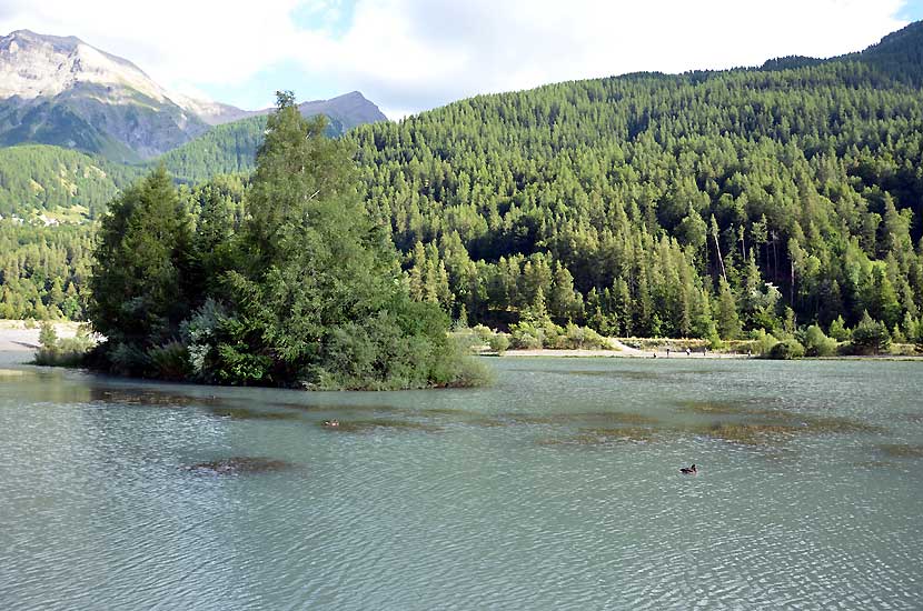 Le plan d'eau d'Orcires