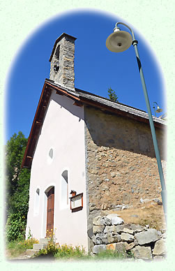 Le hameau des marches, la chapelle