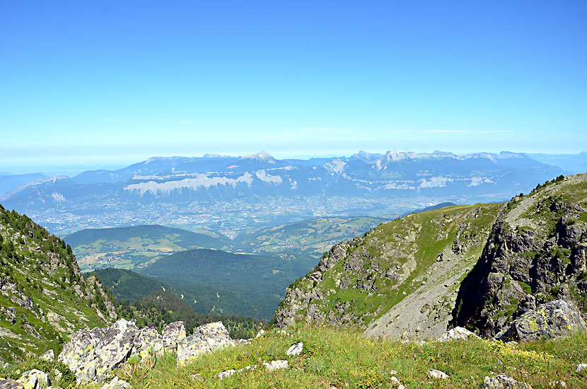 La Chartreuse depuis la croix de Chamrousse