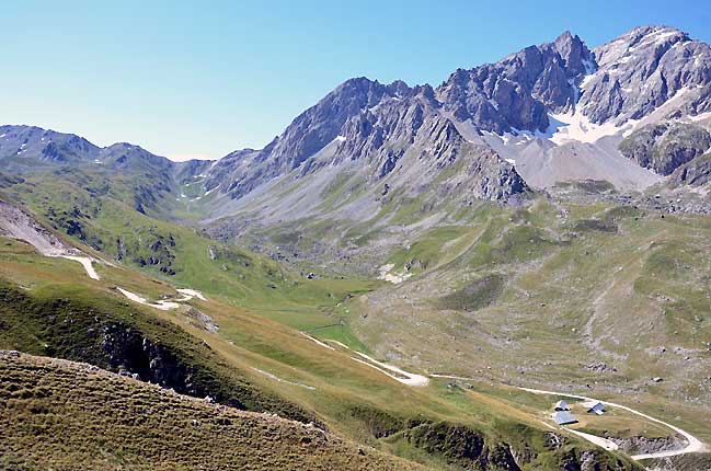 Les Mottets sous le grand Galibier - 3228 m