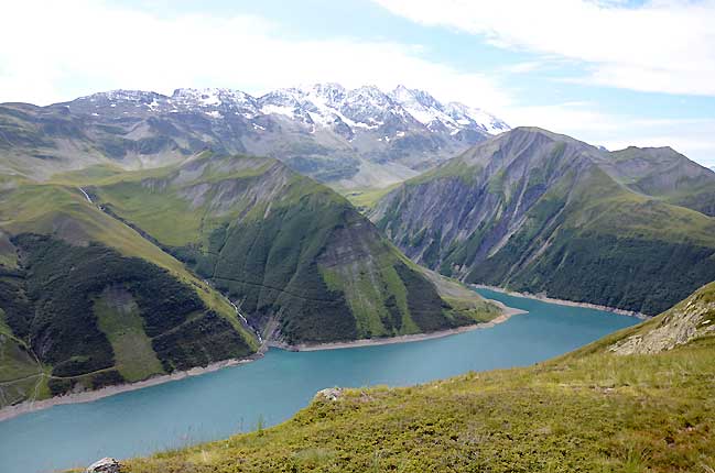 Les grandes rousses et lac de grand maison