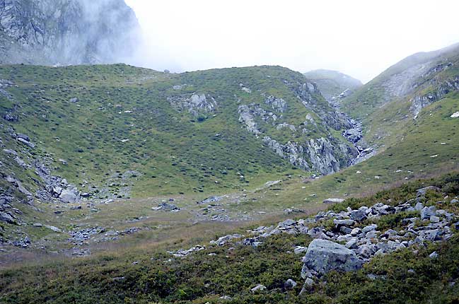 Ecoulement du lac des Balmettes