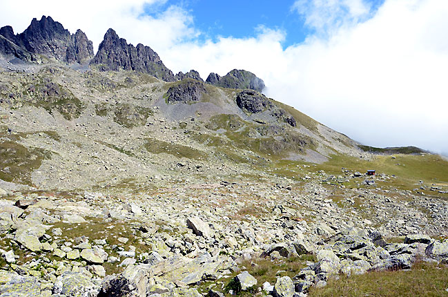 Les aiguilles de l'Argentire