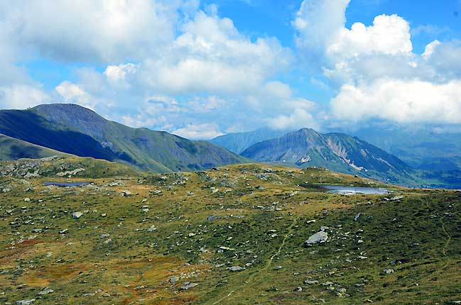 Le lac Potron et le lacGuichard