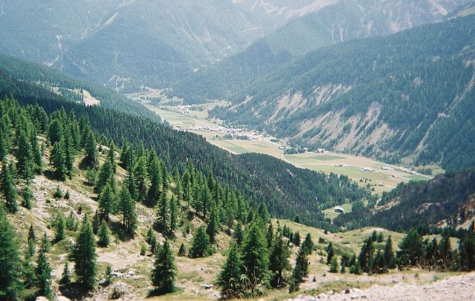 Panorama depuis le col du Tronchet