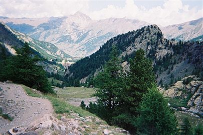 Panorama au cours de l'ascension