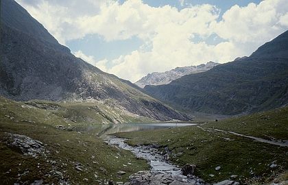 Arrive au lac d'Egorgeou