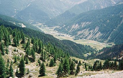 Panorama depuis le col du Tronchet