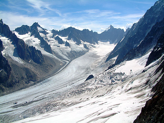 Le glacier d'argentire