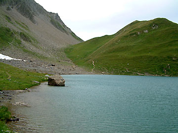 Lac d'Amour et col du coin