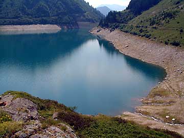 Lac et Barrage de la Gittaz