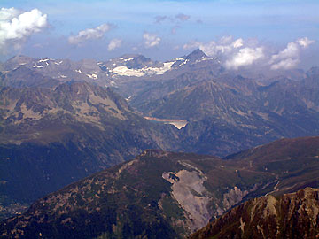 Barrage et lac d'Emosson