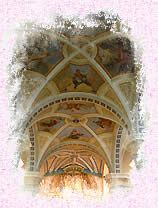 Plafond de l'église