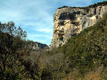 Les falaises de Buoux