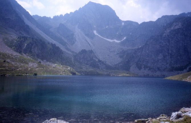 Le lac d'Ilhou