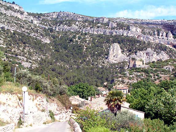 Le village de Fontaine de Vaucluse