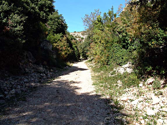 Entre dans le vallon de la galre