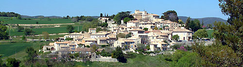 Le village de Murs, dans le Vaucluse