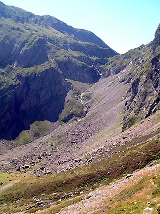 La cascade d'Anglas