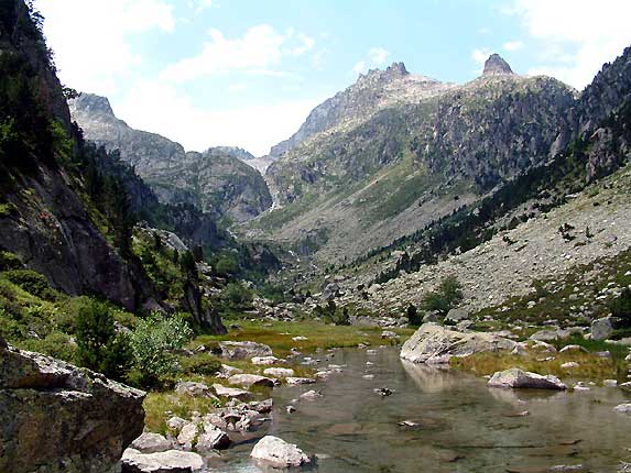 Valle et monte au refuge