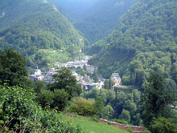 Vue sur Eaux-Bonnes