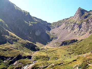 Vers le lac d'Uzious