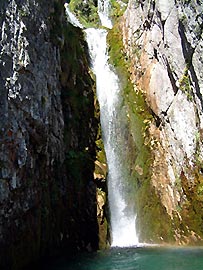 La cascade de Sanchese