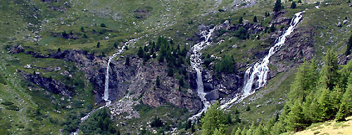 Les cascades du vallon de Polset