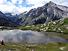 Lac Perrin et valle d'Ambin