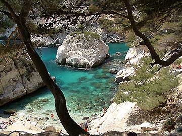 La calanque du Sugiton