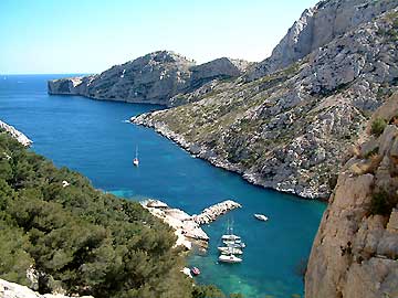 La calanque de Morgiou