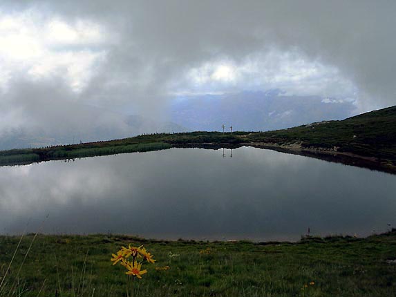 Le lac de l'Arpettaz