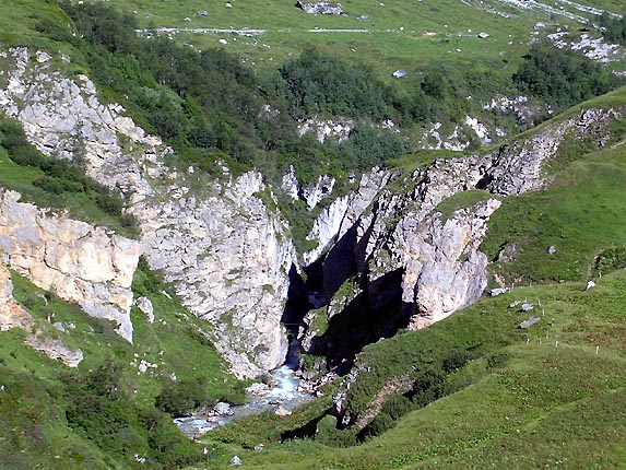 La passerelle de Montaimont