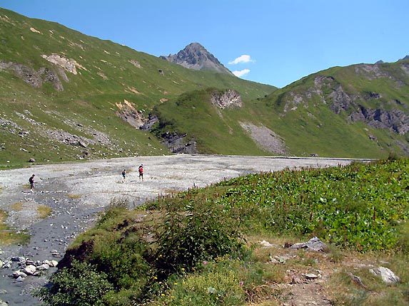 L'ancien lac de la Glire