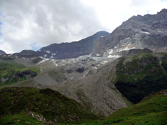 Glacier de l'Epena et le dos de la Grande Casse