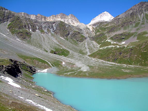 Lac blanc, col et roc du Soufre