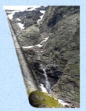 Cascade du glacier des Sonnailles