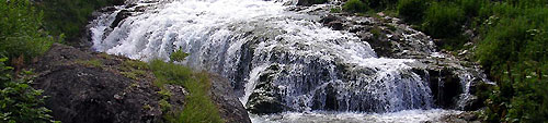 Petite cascade du ruisseau du lac