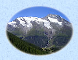 Photo des glaciers du Mont Pourri