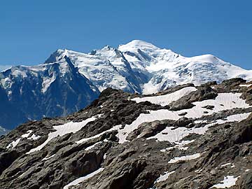 Le toit de l'Europe, 4807 m